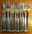 Vintage Stainless Steel Flatware Set Xo Design 108 Piece 12 Place Setting For Sale - Image 9 of 12