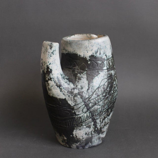 1950s Vintage French Ceramic Pitcher by Jacques Blin For Sale - Image 5 of 18