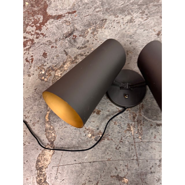 Metal Rejuvenation Cypress Double Sconce For Sale - Image 7 of 12