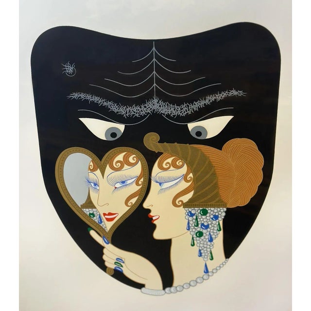 Set of 7 Erté Lithographs of the Seven Deadly Sins, 1982 For Sale - Image 10 of 12