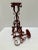1970s Set of Two Vintage Iron Candle Holders For Sale - Image 5 of 5