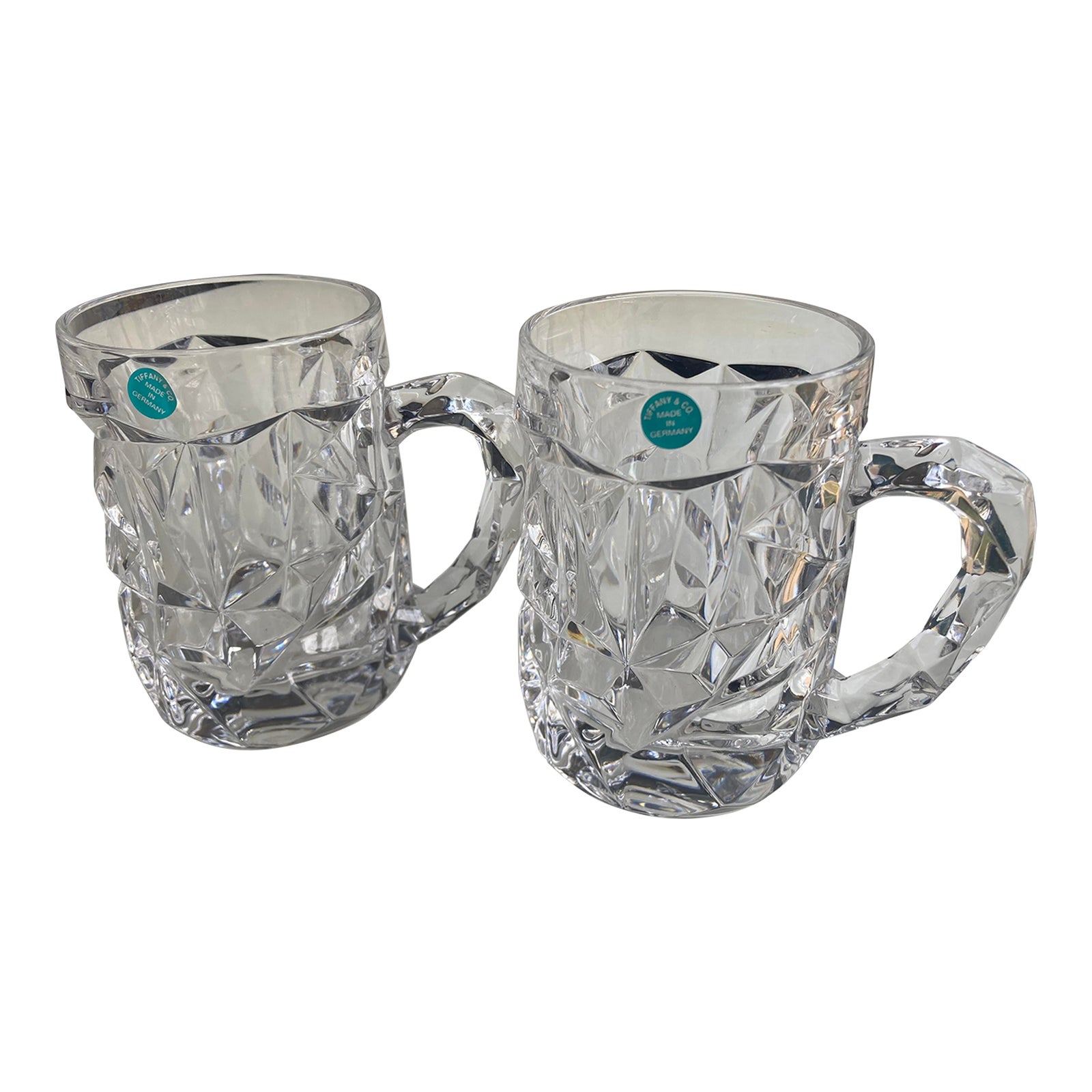 Crystal Cut Coffee Mugs