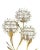 Transitional Currey & Company Dandelion Silver & Gold Floor Lamp For Sale - Image 3 of 6