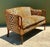 Wood Vintage Regency Napoleon 111 Leopard Velvet Settee For Sale - Image 7 of 12