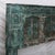 2020s Complete King Size Bed Constructed From an Antique Painted Teakwood Gujarati Door and Pillars For Sale - Image 5 of 10