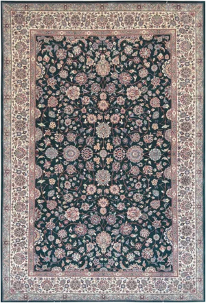 Mansour Fine Handwoven Tabriz Rug - 6' X 9'