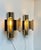 Mid-Century Modern Danish Space Age Wall Sconces by Claus Bolby for Cebo Industri, 1970s, Set of 2 For Sale - Image 3 of 9