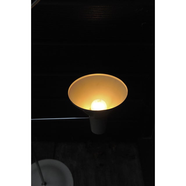 Mid-Century Modern White Twin Head Standard Lamp by G. A. Scott for Maclamp, England, 1970s For Sale - Image 10 of 13
