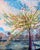 Linda Clerget, The Song of the Bird, Acrylic For Sale - Image 6 of 6