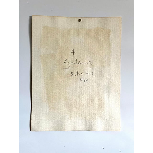 Brown Stephen Andrews, Canadian Art Mixed Media Collage Assemblage Painting Hebrew Canada Stamp For Sale - Image 8 of 9