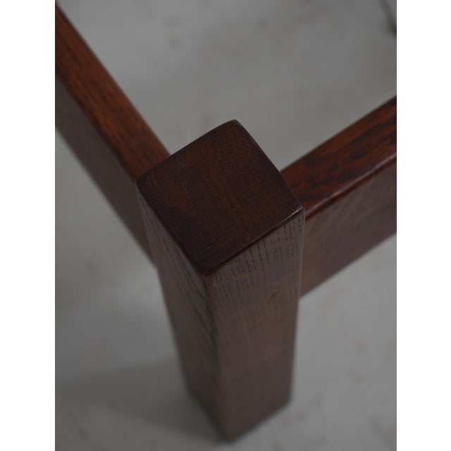 Stickley King Size Mission Oak Arts & Crafts Panel Bed For Sale - Image 13 of 15