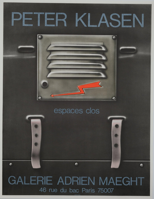Peter Klasen, Expo 1980, Lithograph