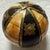 Wood Vintage Late 20th Century Wood and Brass Decorative Orb Ball For Sale - Image 7 of 10
