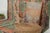 1970s Vintage Turkish Handmade Wool Cotton Green Area Rug For Sale - Image 4 of 12
