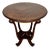 Art Nouveau Oak Pedestal Side Table, 1920 For Sale