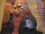 Large Abstract Oil on Canvas Backdrop Painting, Unframed For Sale - Image 4 of 6