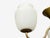 1940s Danish Modern, Pendant Light, Brass, Glass For Sale - Image 9 of 12