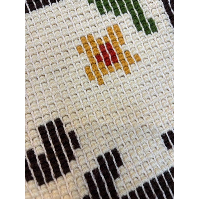American 1970s American Hooked Rug , 2' X 2'6" For Sale - Image 3 of 4