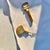 Brass Shell Motif Bottle Opener With Cork Screw For Sale - Image 4 of 4