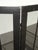 Vintage French Country Black Three Panel Fireplace Screen For Sale - Image 11 of 16