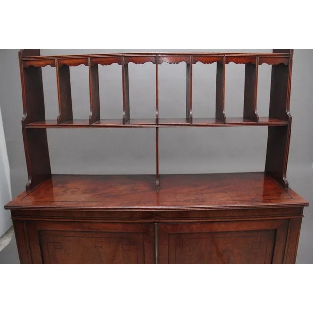 Antique Open Top Cabinet in Mahogany For Sale - Image 6 of 11