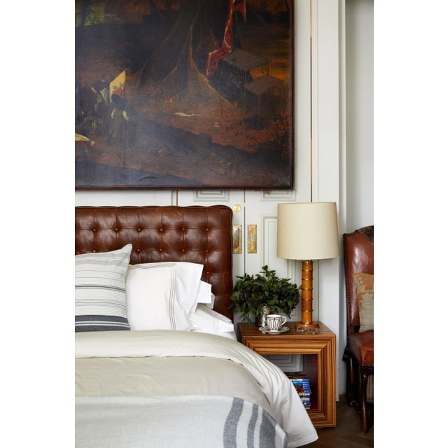 Lorimer Bedding King Flat Sheet in White For Sale - Image 4 of 6