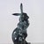 Tim Cherry Bronze Rabbit Hare Sculpture 70/75 Limited Edition Black Base 7.25" For Sale - Image 9 of 10