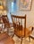 Wood A MCM Set of 6 Dining Chairs Attributed to Kipp Stewart for Drexel “Declaration”, Circa 1960s For Sale - Image 7 of 12