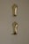Stunning pair of Swedish brass sconces, featuring beautiful detailing. Both sconces are in very good vintage condition...