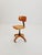 Vintage Bauhaus Swivel Office Chair in Wood by Böhler, 1940s For Sale - Image 11 of 11