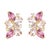 Nina Zhou 5.30 CTW Morganite, Pink Tourmaline and Diamond Freshwater Pearl Convertible Drop Earrings For Sale - Image 10 of 13