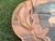 Vintage Hand-Painted Elephant & Indian Landscape Decorative Serving Tray For Sale In Naples, FL - Image 6 of 12