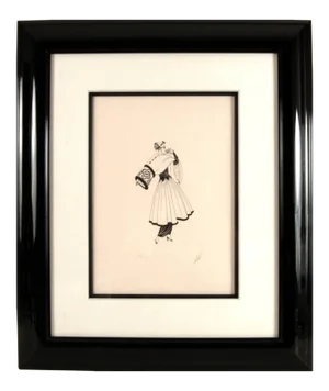 Erté, Evening Creation