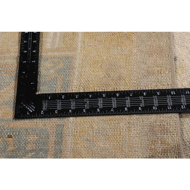 Textile Vintage Turkish Oushak Rug, 04'02 X 06'00 For Sale - Image 7 of 10