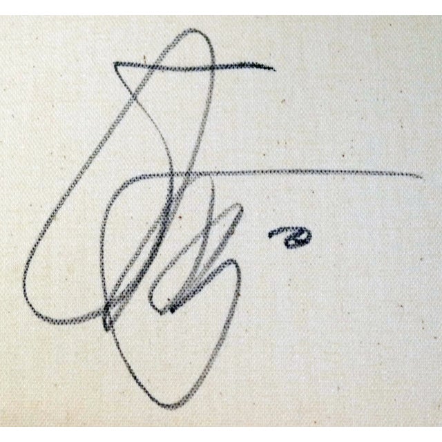 Contemporary Stephen Shortridge, Conservatory Flowers, Original Oil on Canvas For Sale - Image 3 of 3