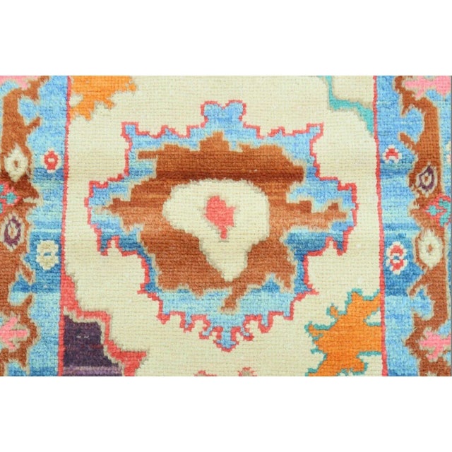 1960s Vintage Turkish Handknotted Runner Rug - 36"x96" For Sale - Image 4 of 12