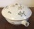 Antique 18th Century French Empire Porcelain Round Serving Bowl & Cover in Sprig For Sale - Image 4 of 11