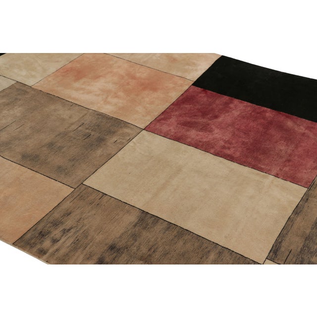 Made with hand-knotted wool and originating from Turkey circa 1960-1970, this 6x13 vintage rug is an exciting new piece in...