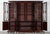 Circa 1790 monumental irish georgian ebonised mahogany & astral glazed breakfront bookcase a rare and exceptional example...