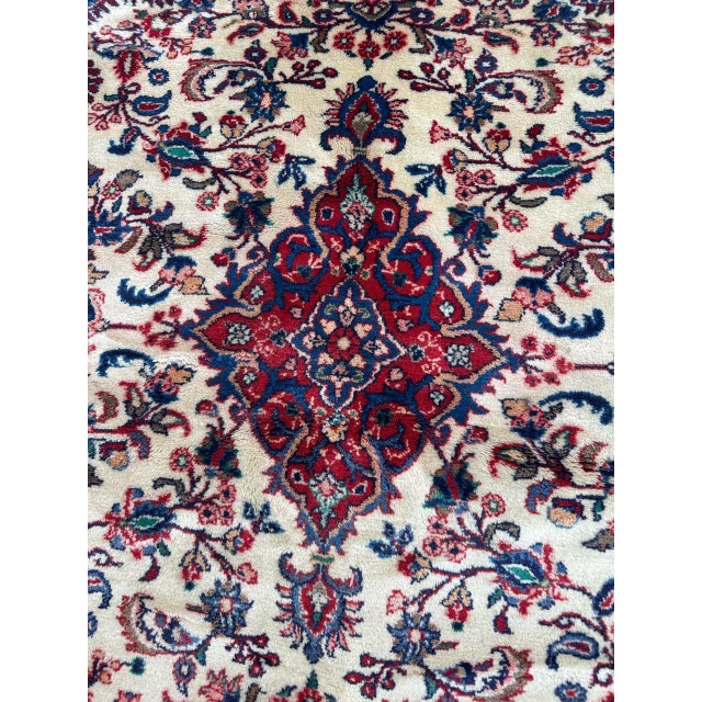 Vintage Najaf Abad Rug, 1980s For Sale - Image 6 of 18