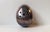 Modernist Egg-Shaped Silver Flower Vase by Carl Cohr, 1950s For Sale - Image 4 of 8