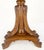 Fine Hexagon Burl Wood Top Tripod Carved Scroll Base Rope Edge Center Table MINT For Sale - Image 17 of 17