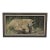 Lori Benton 1988 Signed Wildlife Painting of a Lion Cub and Beetle in Grassland. For Sale
