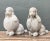 Gray Vintage Cement Poodle Sculptures - A Pair For Sale - Image 8 of 12