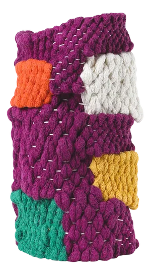 Color Vase in Violet by Mariadela Araujo