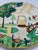 Folk Art English Ceramic Folk Art Plate For Sale - Image 3 of 7