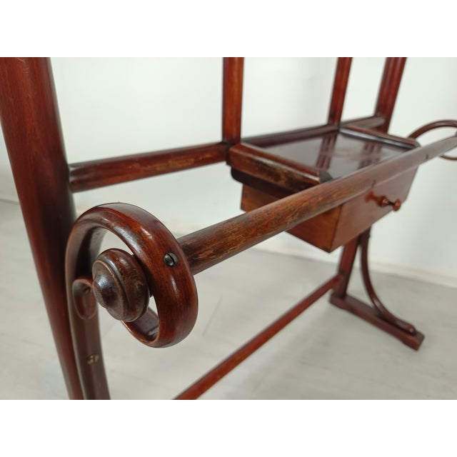 Bistrot Wall Coat Rack from Thonet, 1890s For Sale - Image 17 of 18