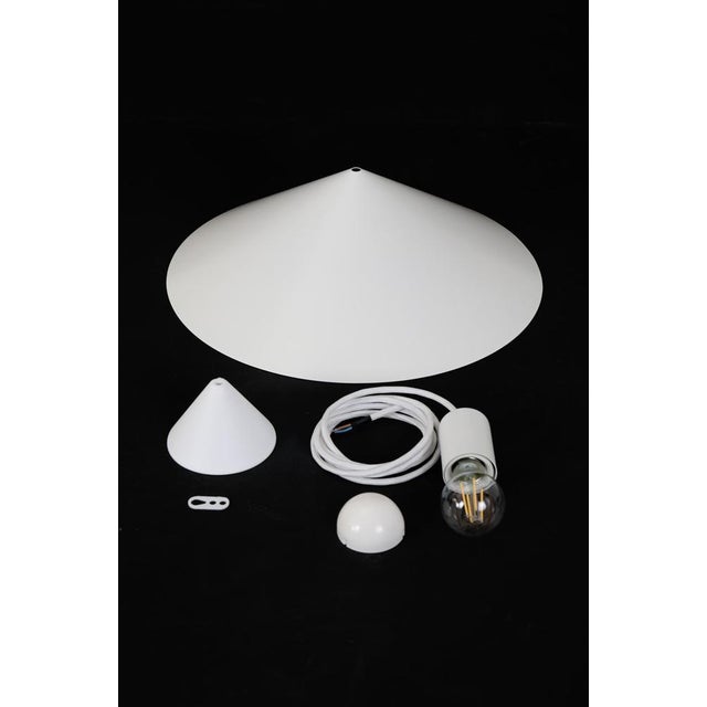 Postmodern 1011 Pendant No. 1 Hanging Lamp by Claus Bonderup & Torsten Thorup for Focus, 1970s For Sale - Image 11 of 18