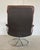 Vintage Brown Leather Ekornes Stressless Reclining Lounge Chair & Stool 1960,s For Sale - Image 15 of 18
