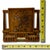 Unusual Antique 1910s Cast Iron American Indian Motif Telescoping Adjustable Size Bookend Rack With Nice Original Paint For Sale - Image 10 of 18